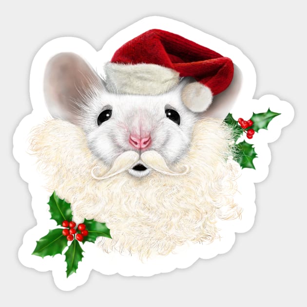 Merry Christmouse Sticker by ronnkools